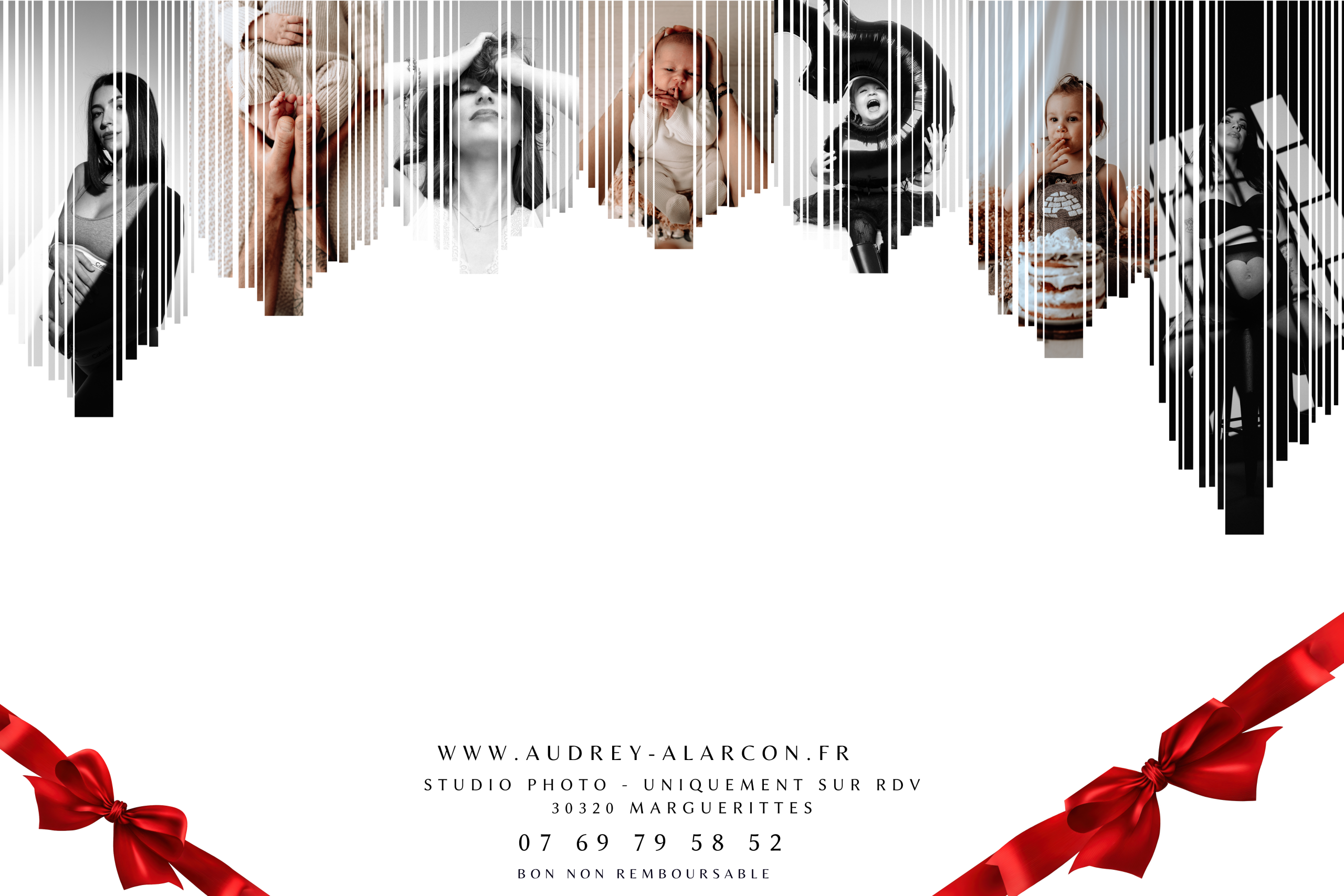 Modèle officiel du bon cadeau Audrey Alarcon Photographie